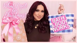 GIRLY CHRISTMAS HAUL! |WHAT I GOT FOR CHRISTMAS 2021