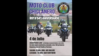 VOGE 300 DS RUTA CON MOTOCLUB CHICLANERO