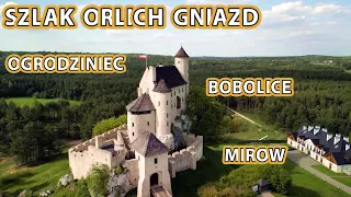 CASTLES IN POLAND, POLISH CASTLES - OGRODZIENIEC, BOBOLICE, SILESIA, THE ROUTE OF THE EAGLES' NESTS