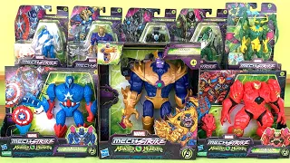 Figuras de Acción Marvel Monster Hunters : Iron Man, Thor, Captain America, Thanos, Pantera Negra