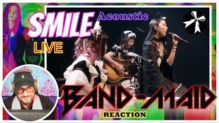 BAND-MAID │'SMILE' LIVE Acoustic│ Reaction - Saiki!