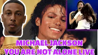 MICHAEL JACKSON YOU ARE NOT ALONE LIVE MUNICH EL NUNU REACTION!! 🕺🏽😌 THIS WAS BEAUTIFUL!! LEGEND!