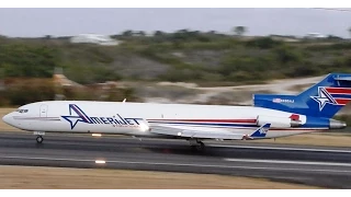 Boeing 727-200F by Amerijet International Late Afternoon Takeoff [HD]