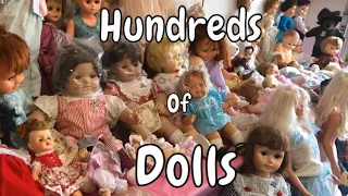 Hundreds of Vintage Dolls!  We receive the doll collections of three doll collectors.