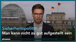 phoenix nachgefragt: Veit Medick (stern) zur deutschen Sicherheitspolitik am 05.06.24