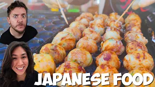 Trying JAPANESE STREET FOOD in Germany!