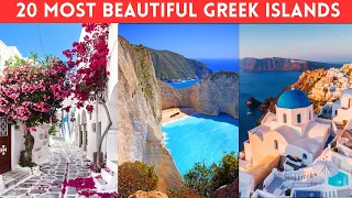 The 20 Most Beautiful Greek Islands - Some Not So Popular