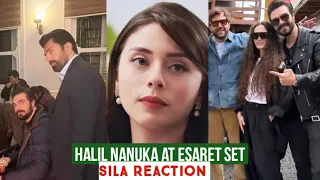 Halil Ibrahim and Nanuka at Esaret Set !Sila Turkoglu Reaction