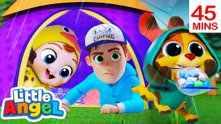 Rain Rain Go Away | Little Angel & Cocomelon Nursery Rhymes