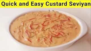 Custard Seviyan | Colorful Seviyan| Sawaiyan Custard | Rangeen Seviyan |Custard Vermicelli 