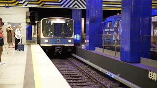 U-Bahn München Impressionen - August 2022
