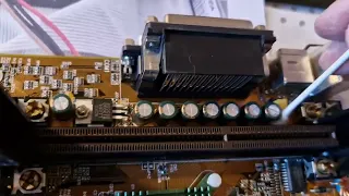 Intel Pentium II 266 czyszczenie i ponowny montaż - Część 1/2