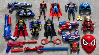 Looking for Spider Man Action Series Guns & Equipment, Iron man Gauntlet, Thor Mjollnir & Storm AXE