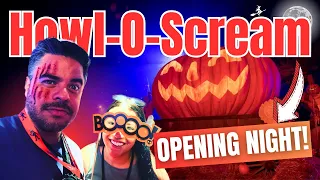 OPENING Night of Howl-O-Scream 2023 Williamsburg | Inside ALL 5 houses & Terror-Tories!