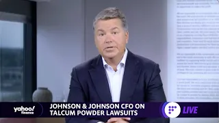 Johnson & Johnson CFO discusses earnings, profit forecast, vaccines, and talcum powder lawsuits