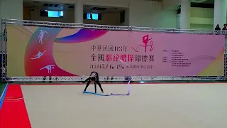 * Luna Hung - ribbon (TPE) * Taiwan National Championships 2024