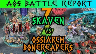 Skaven vs Ossiarch Bonereapers | Age of Sigmar 3.0 | 2000 Point Battle Report