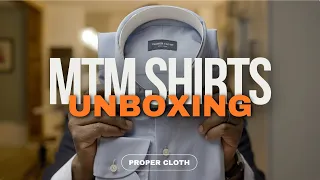 Is This The Best Custom Shirt Program? | Proper Cloth Unboxing