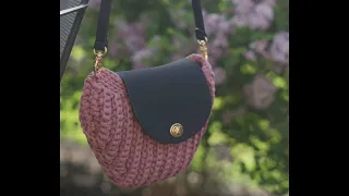 ყოველდღიური ხელჩანთა "ნიჟარა". ნაწილი III(b). Casual handbag "Seashell". Part III(b).