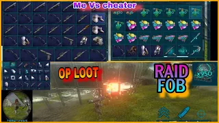 ( ARK MOBILE ) DEFENCE BASE VS CHEATER ✨ OP LOOT 🤯 RELLY HARD DEFENCE 🥵 ( s3 e2)