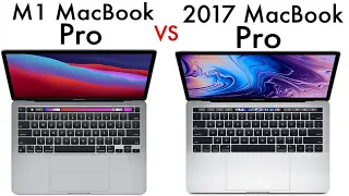 M1 MacBook Pro Vs 2017 MacBook Pro! (Comparison) (Review)