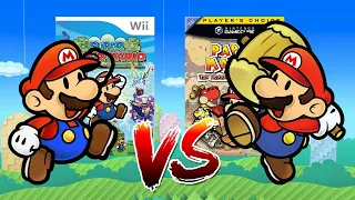 Super Paper Mario vs Thousand Year Door  - An Objective Battle