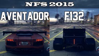 Lamborghini Aventador LP 700-4 vs Beck Kustoms F132 - NFS 2015 (Drag Race)