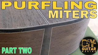 Masterclass on Perfect Purfling Miters | Part Two