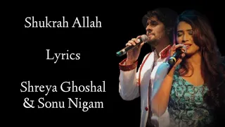 Shukran Allah lyrics | Shreya Ghoshal |Sonu Nigam | Salim-Sulaiman I Kareena Kapoor | Saif Ali Khan