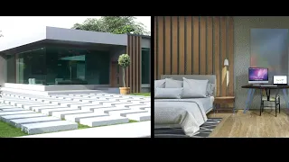 "Glass House PT2: Interior Walkthrough (Elegant and Luxury)