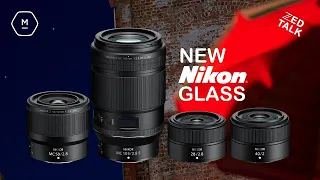 4 New Nikon Lenses Announced | 105mm + 50mm Micro | 28mm + 40mm 'Pancakes' & Much More | Matt Irwin