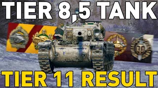 Tier 8.5 Tank Tier 11 Result... World of Tanks!