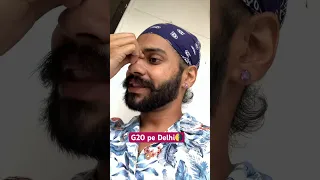 G20 in delhi gone wrong #comedy #shorts #g20 #delhi