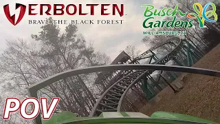 Verbolten | Frontseat POV | Busch Gardens Williamsburg (Non-Copyright)