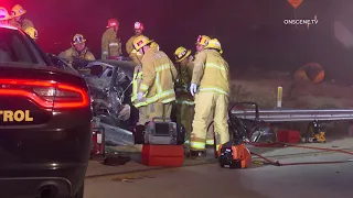 Two Killed, Three Injured in Horrific Freeway Crash in Los Angeles