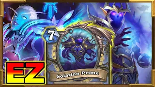 Best Solarian Prime I Ever Played! Reno Highlander Mage Is Not A JOKE! Ashes of Outland| Hearthstone