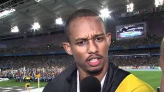 From Daegu 2011 Mixed Zone: Jamaica Relay Team