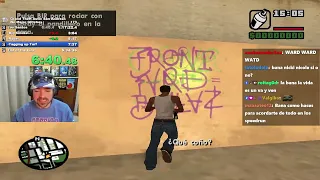 Bananirou hace speedrun de GTA SA y lo trolean