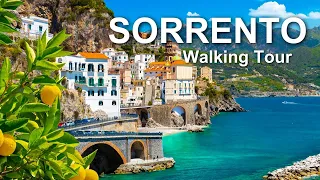 Sorrento, ITALY Walking Tour 4K [BEST town in ITALY]