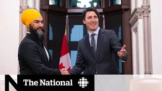 Singh tells Trudeau the NDP’s support won’t be free