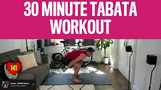 30 MINUTE TABATA WORKOUT - NO EQUIPMENT, BODYWEIGHT EXERCISES ONLY! One Piece live-action Edition.