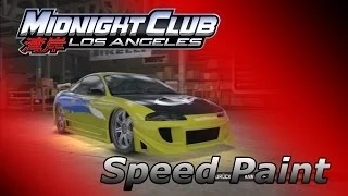Midnight Club Los Angeles - Mitsubishi Eclipse Speed Paint
