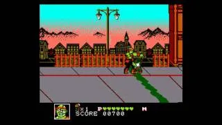 ♫ Toxic crusaders NES Famicom Денди - stage 1 "Tromaville" music cover