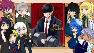 [Part-1+2] Divine visionaries React to Mash || Mashle Magic and Muscle || Gacha 🇺🇸