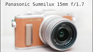 Panasonic Summilux 15mm f/1.7 - Объектив Двойного Назначения )
