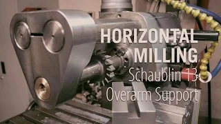 Horizontal Milling - Building the Overarm Support