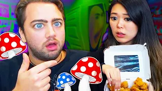 We Try Mushrooms Together...