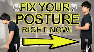 Fix Your Bad POSTURE Instantly!!!