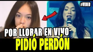 EEG: JAZMIN PINEDO PIDE PERDÓN POR LLORAR EN VIVO POR GINO ASSERETO