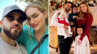 Cory Wharton’s girlfriend Taylor Selfridge rare clip of baby daughter Maya after her heart surgery